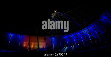 London, Großbritannien. November 2024. London, England, 29. November 2024: Stadion vor dem Spiel der UEFA Europa League zwischen Tottenham Hotspur und Roma im Tottenham Hotspur Stadium in London. (Pedro Porru/SPP) Credit: SPP Sport Press Photo. /Alamy Live News Stockfoto