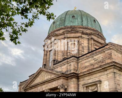 St. Elizabeth Church ist eine römisch-katholische Kirche in der Nürnberger Altstadt. Nürnberg ist die zweitgrößte Stadt des bayerischen Staates in Deutschland. Stockfoto