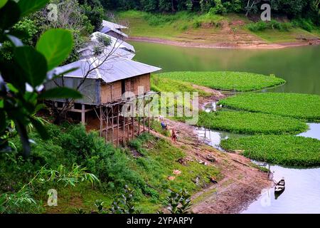 Der spektakulärste und ästhetischste Ort in rangamati in Bangladesch Stockfoto