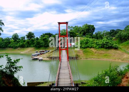 Der spektakulärste und ästhetischste Ort in rangamati in Bangladesch Stockfoto