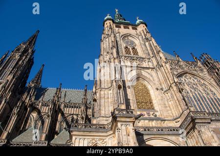 St.-Veits-Dom in Prag Stockfoto