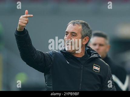 Mailand, Italien. Februar 2022. Foto Spada/LaPresse 13 Febbraio 2022 - Milano, Italia Sport, Calcio Mailand vs Sampdoria - Campionato italiano di calcio Serie A TIM 2021/2022 - Stadio San Siro Nella Foto: Marco Giampaolo (UC Sampdoria); Foto Spada/LaPresse 13. Februar 2022 - Milan, Italy Sport, Fußball Mailand vs Sampdoria - italienische Serie A Fußballmeisterschaft 2021/2022 - San Siro Stadium im Foto: Marco Giampaolo Live Presse Stockfoto