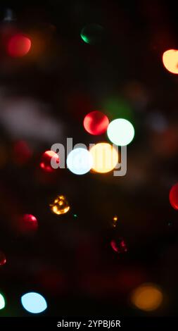 Die schönste Zeit des Jahres, die Weihnachten schmückt Stockfoto