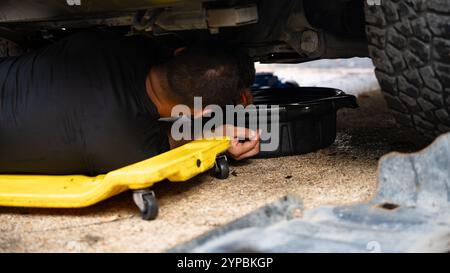 Kfz-Mechaniker-Jobs Stockfoto