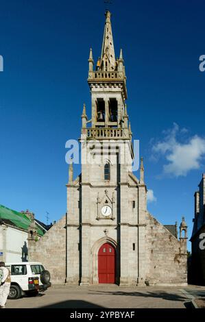 Die Kirche Saint Yves in Huelgoat, Frankreich Stockfoto
