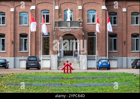 Die Don Bosco Highschool mit einem Zentrum für Ausbildung und Animation in Oud-Heverlee, Leuven, Belgien, 23. November 2024 Stockfoto