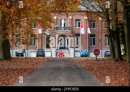 Die Don Bosco Highschool mit einem Zentrum für Ausbildung und Animation in Oud-Heverlee, Leuven, Belgien, 23. November 2024 Stockfoto