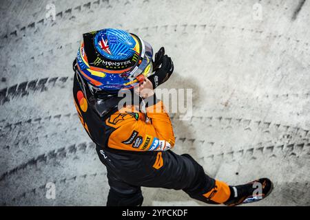 Doha, Katar. November 2024. Oscar Piastri (aus) McLaren. 29.11.2024 Formel-1-Weltmeisterschaft, Rd 23, Großer Preis Von Katar, Doha, Katar, Sprint Qualifikationstag. Das Foto sollte lauten: XPB/Alamy Live News. Stockfoto