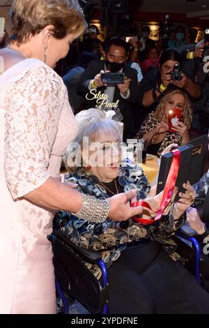 Silvia Pinal starb im Alter von 94 Jahren. Während ihrer Karriere nahm sie an mehr als 80 Filmen Teil, vom Goldenen Zeitalter des mexikanischen Kinos bis zum Fernsehen Stockfoto