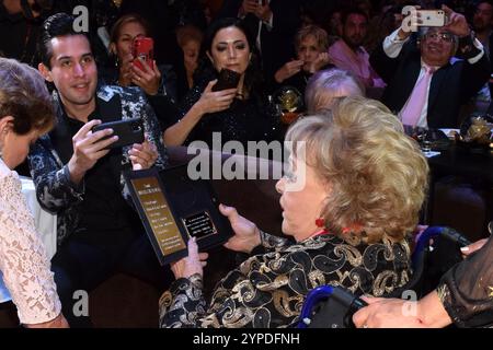 Silvia Pinal starb im Alter von 94 Jahren. Während ihrer Karriere nahm sie an mehr als 80 Filmen Teil, vom Goldenen Zeitalter des mexikanischen Kinos bis zum Fernsehen Stockfoto