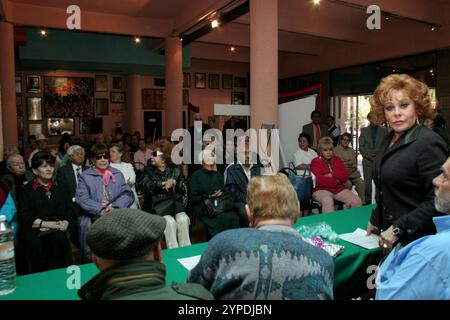 Silvia Pinal starb im Alter von 94 Jahren. Während ihrer Karriere nahm sie an mehr als 80 Filmen Teil, vom Goldenen Zeitalter des mexikanischen Kinos bis zum Fernsehen Stockfoto