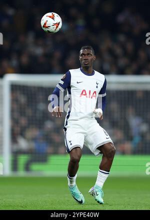 London, Großbritannien. November 2024. TH8/ während des Spiels der UEFA Europa League im Tottenham Hotspur Stadium, London. Der Bildnachweis sollte lauten: Paul Terry/Sportimage Credit: Sportimage Ltd/Alamy Live News Stockfoto