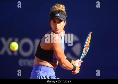 Buenos Aires (29. November 2024). Mayar Sherif (Ägypten) spielt bei den WTA 125 Argentina Open 2024 Credit: Mariano Garcia/Alamy Live News Stockfoto