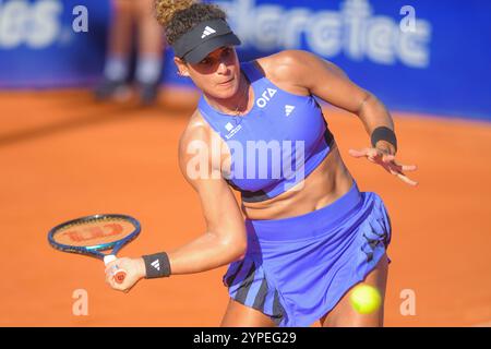 Buenos Aires (29. November 2024). Mayar Sherif (Ägypten) spielt bei den WTA 125 Argentina Open 2024 Credit: Mariano Garcia/Alamy Live News Stockfoto