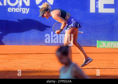 Buenos Aires (29. November 2024). Mayar Sherif (Ägypten) spielt bei den WTA 125 Argentina Open 2024 Credit: Mariano Garcia/Alamy Live News Stockfoto