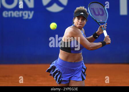 Buenos Aires (29. November 2024). Mayar Sherif (Ägypten) spielt bei den WTA 125 Argentina Open 2024 Credit: Mariano Garcia/Alamy Live News Stockfoto