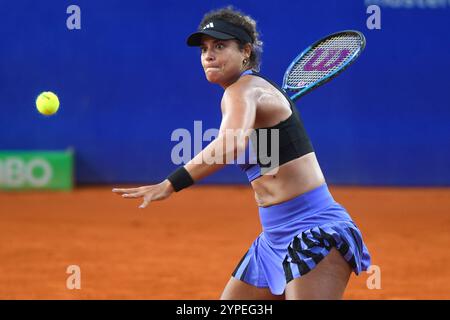 Buenos Aires (29. November 2024). Mayar Sherif (Ägypten) spielt bei den WTA 125 Argentina Open 2024 Credit: Mariano Garcia/Alamy Live News Stockfoto