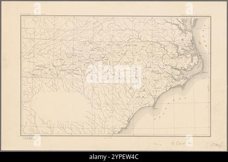 Zehnte Volkszählung der Vereinigten Staaten: [North Carolina] 1880 Stockfoto