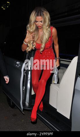Christine McGuinness bei den Beauty Awards 2024, City Central im HAC, Chiswell Street, am Montag, den 25. November 2024 in London, England, Großbritannien. KAPPE/DOSE Stockfoto