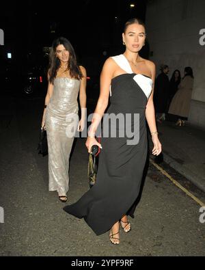 Andrea Vasiliou und Arabella Chi bei den Beauty Awards 2024, City Central im HAC, Chiswell Street, am Montag, den 25. November 2024 in London, England, USA Stockfoto