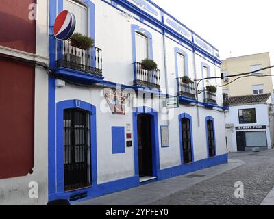 Jazzbar im Stadtzentrum von Merida (Spanien) Stockfoto