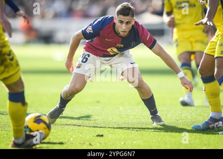 Barcelona, Espagne. November 2024 30. Fermin LOPEZ von Barcelona während des spanischen Meisterschaftsspiels La Liga zwischen FC Barcelona und UD Las Palmas am 30. November 2024 in Estadi Lluís Companys in Barcelona, Spanien - Foto Matthieu Mirville (S Ros)/DPPI Credit: DPPI Media/Alamy Live News Stockfoto