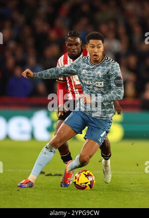 Sheffield, Großbritannien. November 2024. Jobe Bellingham aus Sunderland während des Sky Bet Championship Matches in der Bramall Lane, Sheffield. Der Bildnachweis sollte lauten: Simon Bellis/Sportimage Credit: Sportimage Ltd/Alamy Live News Stockfoto