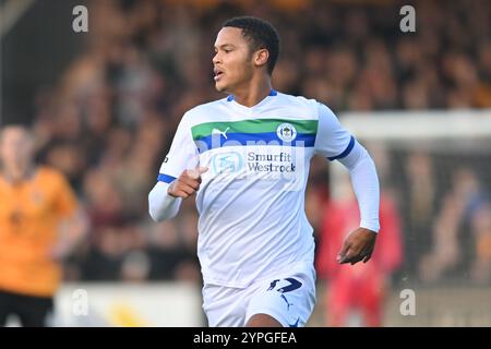 Cambridge, Großbritannien. November 2024 30. Während des FA Cup Second Round Matches zwischen Cambridge United und Wigan Athletic im Cledara Abbey Stadium, Cambridge am Samstag, den 30. November 2024. (Foto: Kevin Hodgson | MI News) Credit: MI News & Sport /Alamy Live News Stockfoto