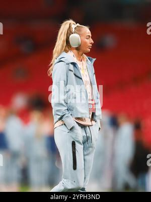 London, Großbritannien. November 2024 30. Chloe Kelly vor dem Freundschaftsspiel der Frauen gegen die USA im Wembley Stadium, London am Samstag, den 30. November 2024. (Foto: Jade Cahalan | MI News) Credit: MI News & Sport /Alamy Live News Stockfoto