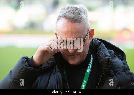 Alexander WEHRLE, Vorstandsvorsitzender VfB Stuttgart, Fußball 1. Bundesliga, 12. Spieltag, SV Werder Bremen HB - VfB Stuttgart S 2-2 am 09.11.2024 in Bremen/Deutschland. DFL-Vorschriften verbieten die Verwendung von Fotografien als Bildsequenzen und/oder Quasi-Video *** Alexander WEHRLE, CEO VfB Stuttgart, Fußball 1 Bundesliga, Spieltag 12, SV Werder Bremen HB VfB Stuttgart S 2 2 am 09 11 2024 in Bremen Deutschland die DFL-Vorschriften verbieten die Verwendung von Fotografien als Bildsequenzen und/oder Quasi-Video Stockfoto