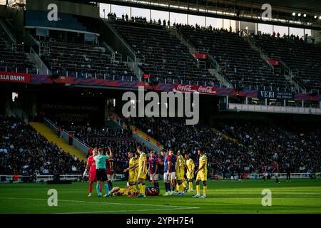 Barcelona, Spanien, 30, November 2024. Spanische LaLiga EA Sports: FC Barcelona gegen UD Las Palmas. Quelle: Joan G/Alamy Live News Stockfoto