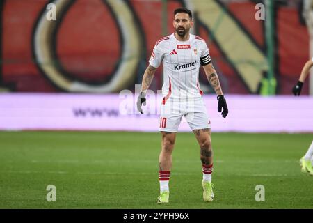 Krakau, Polen. November 2024 30. Fußball 2024 2025 Betclic 1 Liga Wisla Krakow vs LKS Lodz op: PIRULO Credit: Konrad Swierad/Alamy Live News Stockfoto