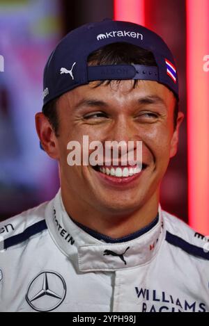Doha, Katar. November 2024 30. Alexander Albon (THA) Williams Racing. Formel-1-Weltmeisterschaft, Rd 23, großer Preis von Katar, Samstag, 30. November 2024. Doha, Katar. Quelle: James Moy/Alamy Live News Stockfoto