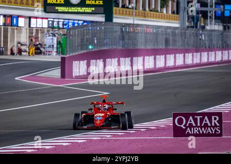 Lusail, Katar. November 2024 30. Während der 6. Runde der F1 Academy 2024 vom 29. November bis 1. Dezember 2024 auf dem Lusail International Circuit in Lusail, Katar - Dutch Photo Agency/DPPI Credit: DPPI Media/Alamy Live News Stockfoto