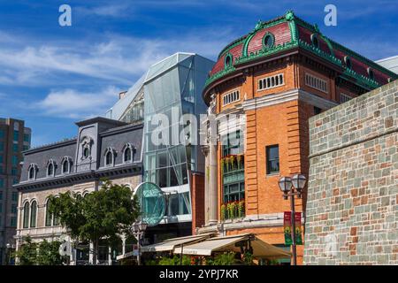 La Diamant auf der Saint-Jean Street, Quebec City, Kanada Stockfoto