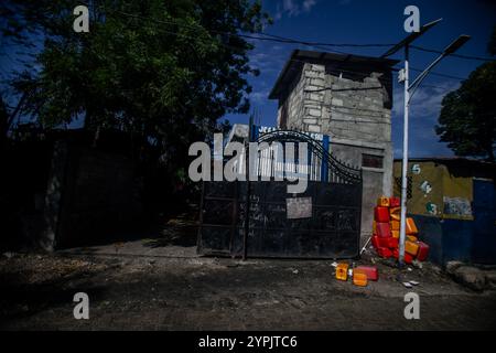 Port-au-Prince, Port-au-Prince, Haiti. November 2024 30. Haiti, haitianische Polizei und MSS, Operation gegen bewaffnete Banden. (Credit Image: © Patrice Noel/ZUMA Press Wire) NUR REDAKTIONELLE VERWENDUNG! Nicht für kommerzielle ZWECKE! Stockfoto