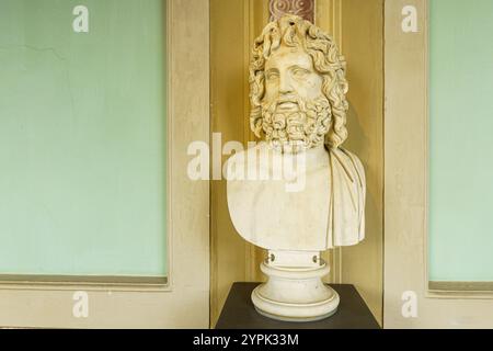 Florenz, Italien, 4. Januar 2024: Leiter des Zeus Stockfoto