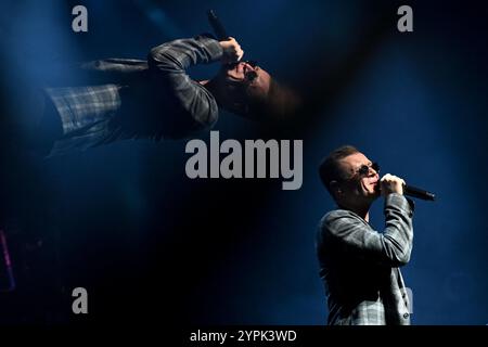 Paris, Frankreich. November 2024 30. UB40, Matt Doyle tritt am 30. November 2024 im l’Olympia in Paris auf. Foto: Christophe Meng/ABACAPRESS. COM Credit: Abaca Press/Alamy Live News Stockfoto