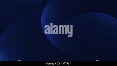 Schwarzer dunkler marineblauer silberner Hintergrund mit abstraktem Muster. Geometrische Form. Farbverlauf Ombre. Raues Korn. Lichtschatten. Matter Schimmer. Stockfoto