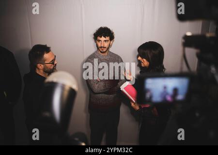 Francesco Bagnaia riceve il 48/o Premio 'Torinese dell'Anno' presso il teatro Alfieri. Torino, Italia - Domenica, 1 dicembre 2024 - Cronaca - Foto Andrea Alfano / LaPresse Francesco Bagnaia erhält den Preis 'Torinese dell'Anno' 48/o im Theater Alfieri. Turin, Italien - Sonntag, 1. Dezember 2024 - Nachrichten - Andrea Alfano / LaPresse Stockfoto