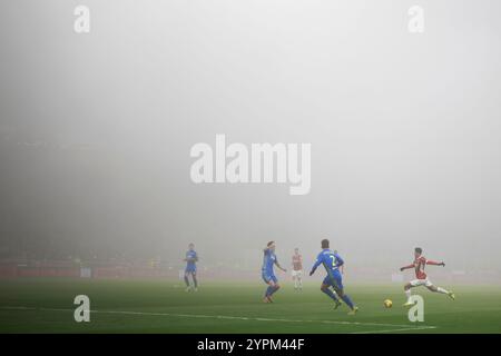 Mailand, Italien. 30. November 2024. Eine allgemeine Ansicht ist während des Fußballspiels der Serie A zwischen dem AC Milan und dem Empoli FC zu sehen. Quelle: Nicolò Campo/Alamy Live News Stockfoto