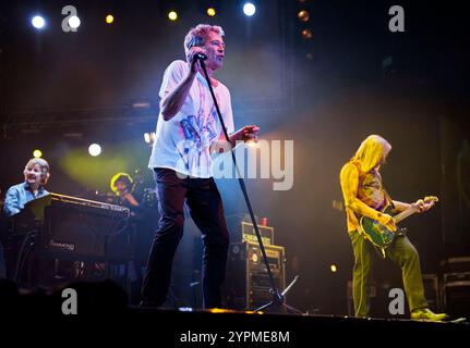 Die Heavy-Rock-Band Deep Purple gastierte am 27. November 2011 im NEC Birmingham. Ian Gillan Leadsänger, Mitte. Stockfoto