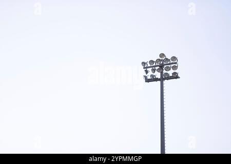 3. Liga - VfL Osnabrück - Alemannia Aachen am 01.12.2024 an der Bremer Brücke in Osnabrück Symbolfoto Flutlicht Foto: Osnapix Stockfoto