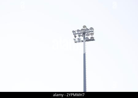 3. Liga - VfL Osnabrück - Alemannia Aachen am 01.12.2024 an der Bremer Brücke in Osnabrück Symbolfoto Flutlicht Foto: Osnapix Stockfoto