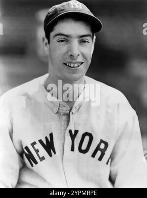 Porträt von Joe DiMaggio, New York Yankees, 1930er Jahre Stockfoto