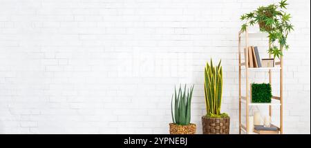 Grünes Eckkonzept Stockfoto