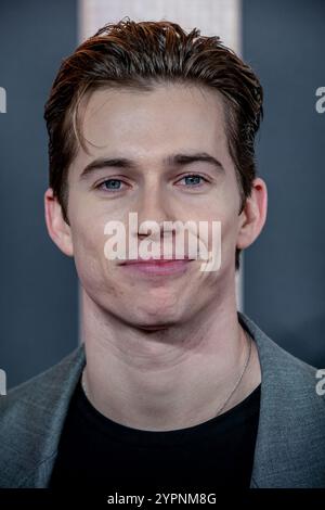 Chase Vollenweider kommt zur europäischen Premiere von Better man im Odeon Luxe Leicester Square Cinema. Der neue Film über Robbie Williams Stockfoto