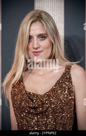 Sophie Tea kommt zur europäischen Premiere von Better man im Odeon Luxe Leicester Square Cinema. Der visionäre neue Film über Robbie Williams. Stockfoto