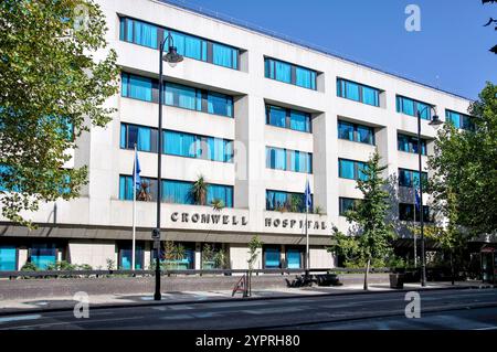 Cromwell Hospital, Cromwell Road, Kensington, Royal Borough of Kensington and Chelsea, Greater London, England, Vereinigtes Königreich Stockfoto