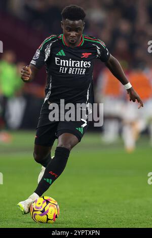 London, Großbritannien. November 2024 30. Bukayo Saka von Arsenal während des Premier League-Spiels im London Stadium. Der Bildnachweis sollte lauten: Paul Terry/Sportimage Credit: Sportimage Ltd/Alamy Live News Stockfoto